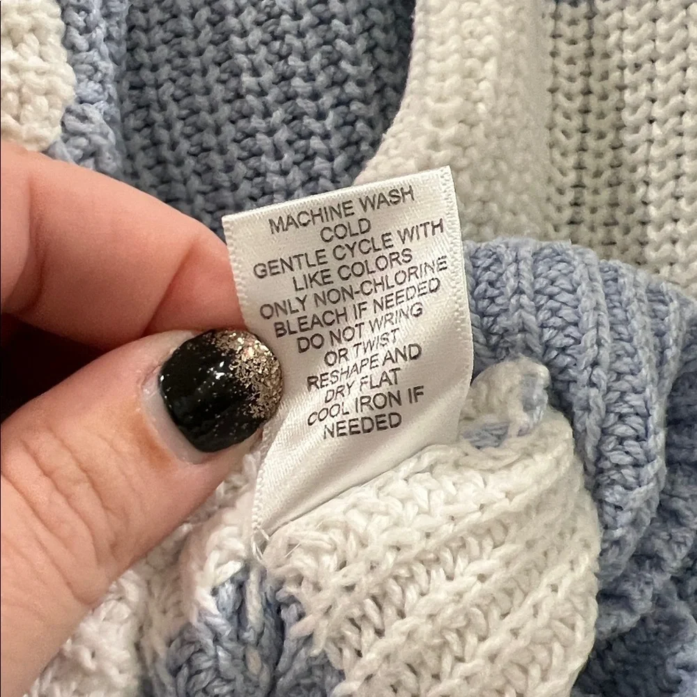 Sincerely Jules oversized knit cropped sweater size XL - Picture 5 of 5